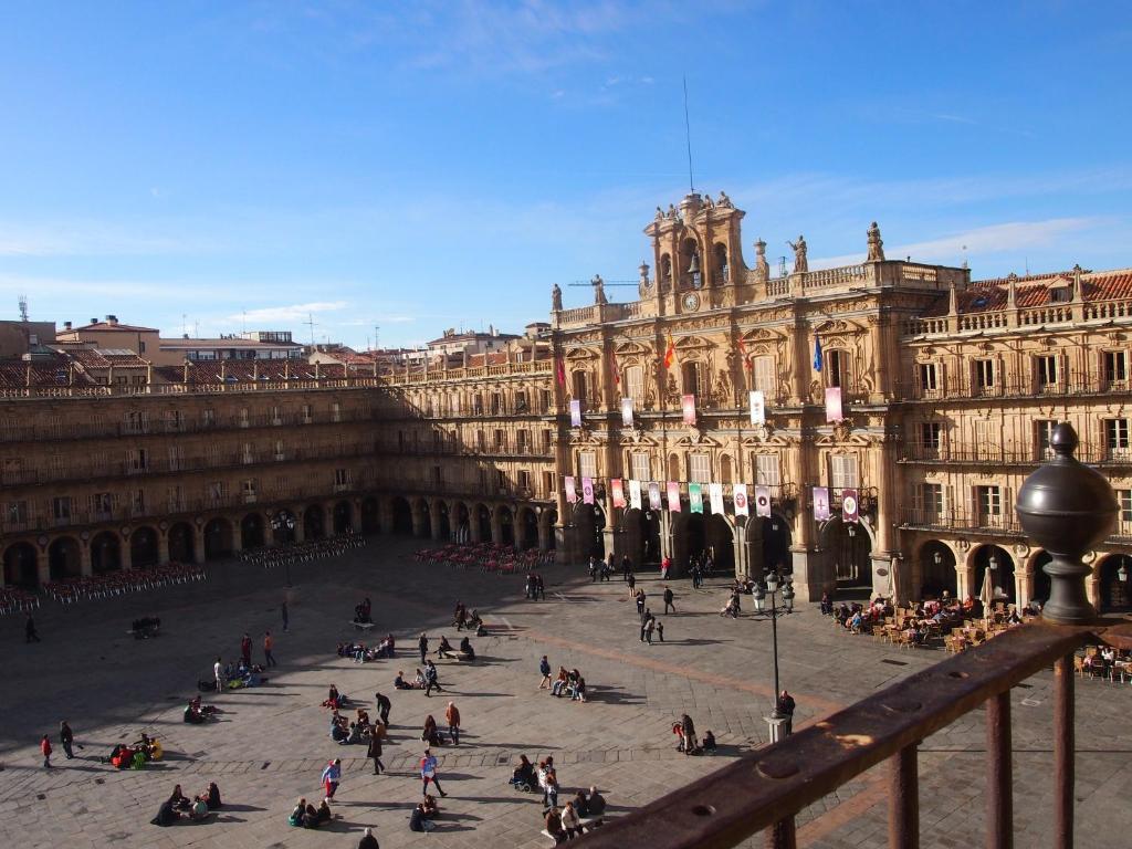 Los Angeles Plaza Hotell Salamanca Eksteriør bilde