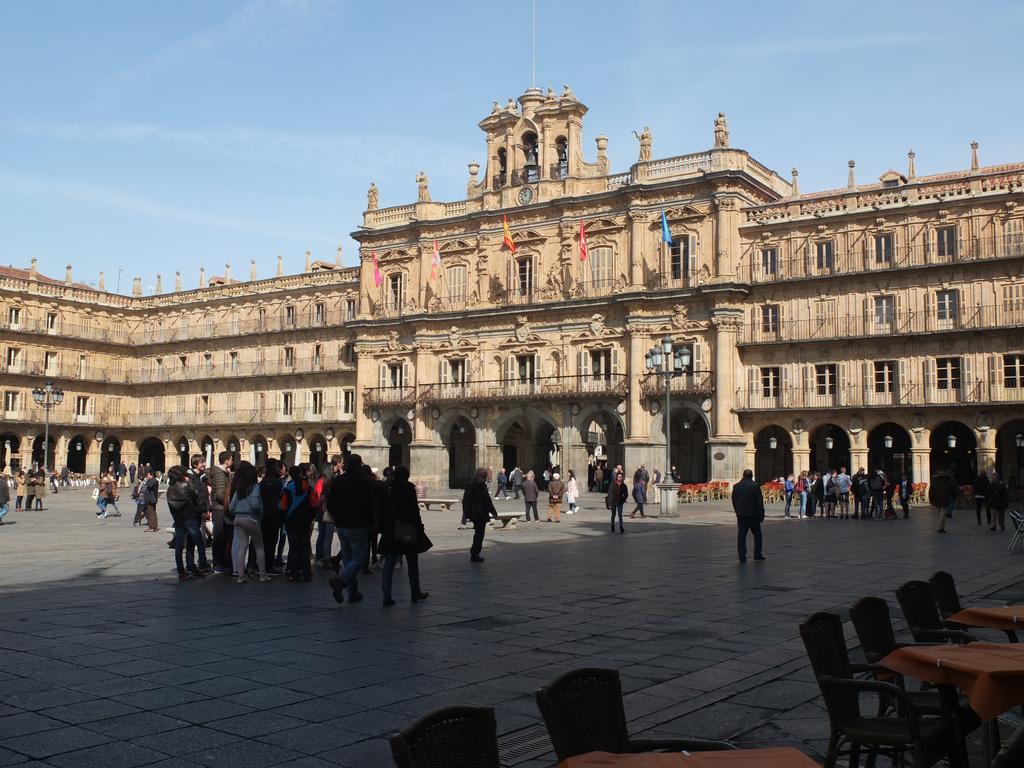 Los Angeles Plaza Hotell Salamanca Eksteriør bilde